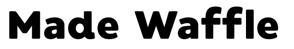 Made Waffle Soft font preview